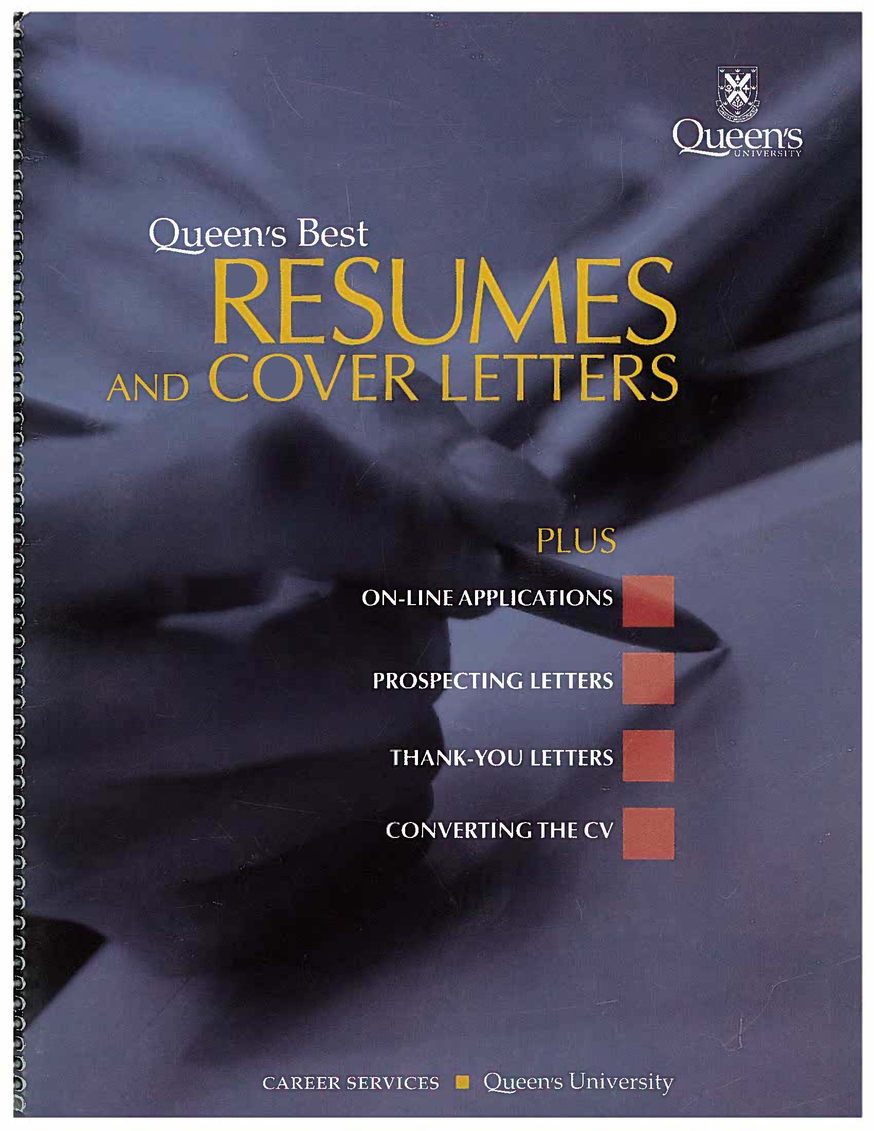 Queen's Best Resumes cover